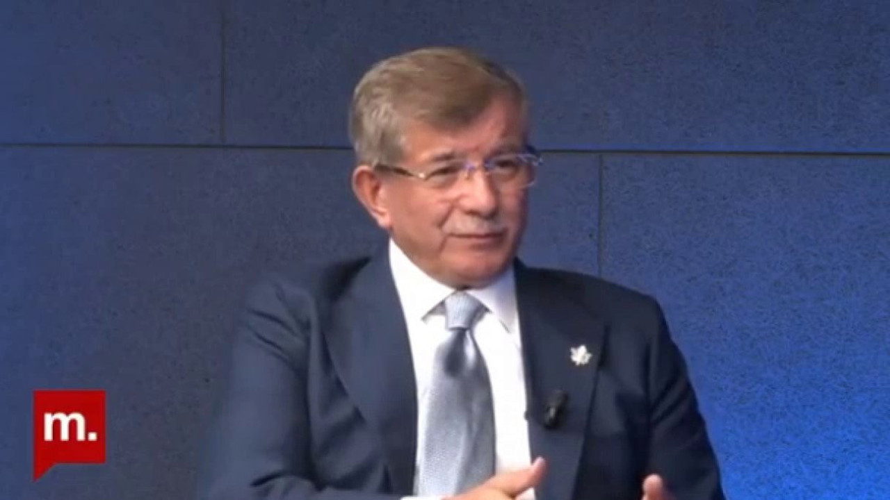 Davutoğlu: Bu sağ seçmen CHP'ye oy vermez dedim