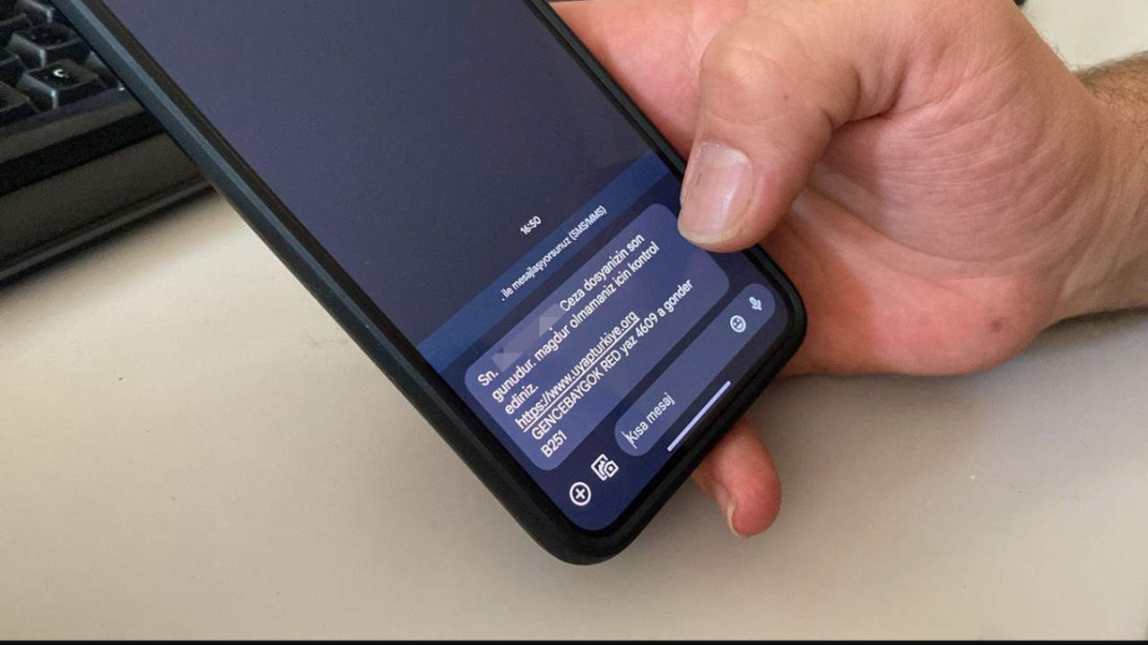 Şeytanı bile kıskandıracak tuzak. Bu mesaja dikkat