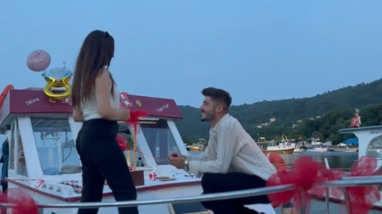 Evlilik teklifi sırasında denize düşen yüzük dalgıç tarafından bulundu