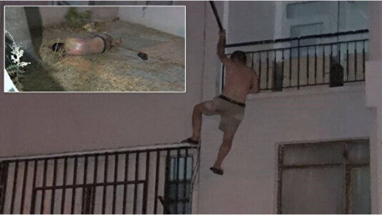 Antalya’da hareketli gece: Bıçakla polise direndi birinci kattan düşüp yaralandı