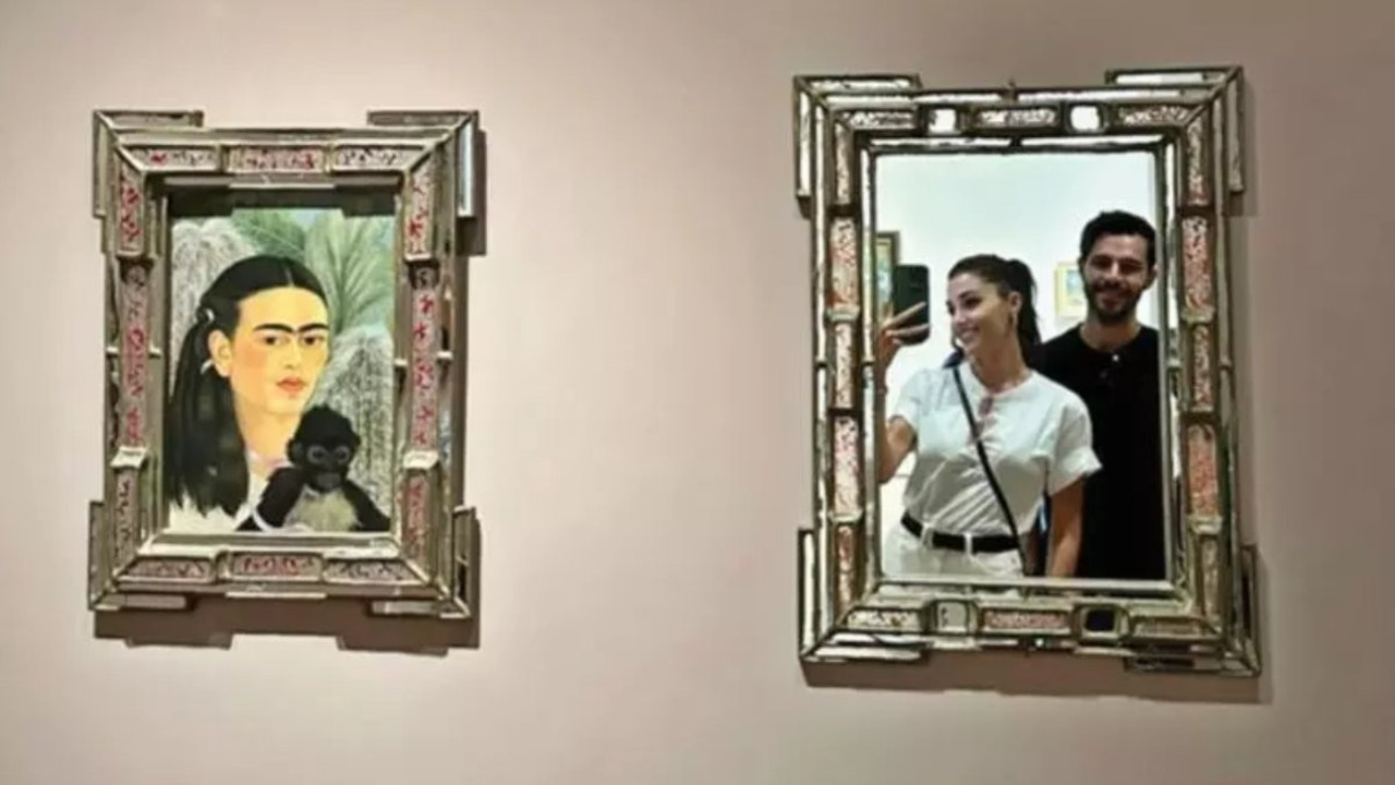 Hande Erçel ve Hakan Sabancı aşklarını sanata çevirdi