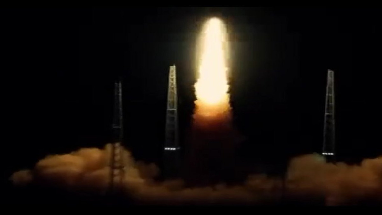 İşte ilk yerli sonda roketinin fırlatma görüntüleri