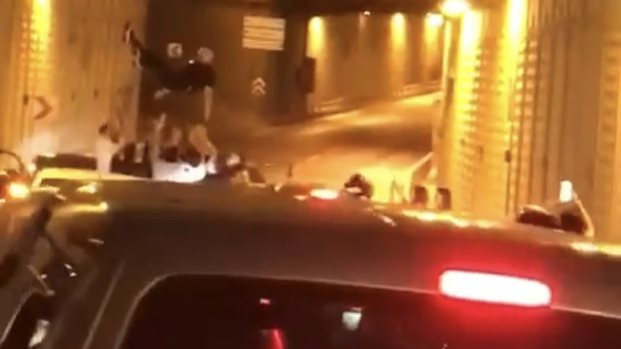 Tüneli kapatanlara para cezası