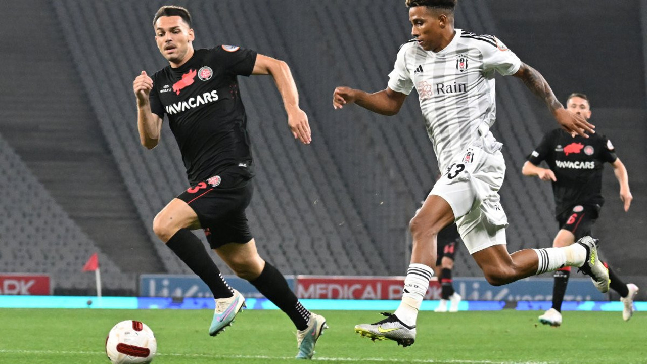 Beşiktaş Gedson ile kazandı. Lige üç puanla başladı