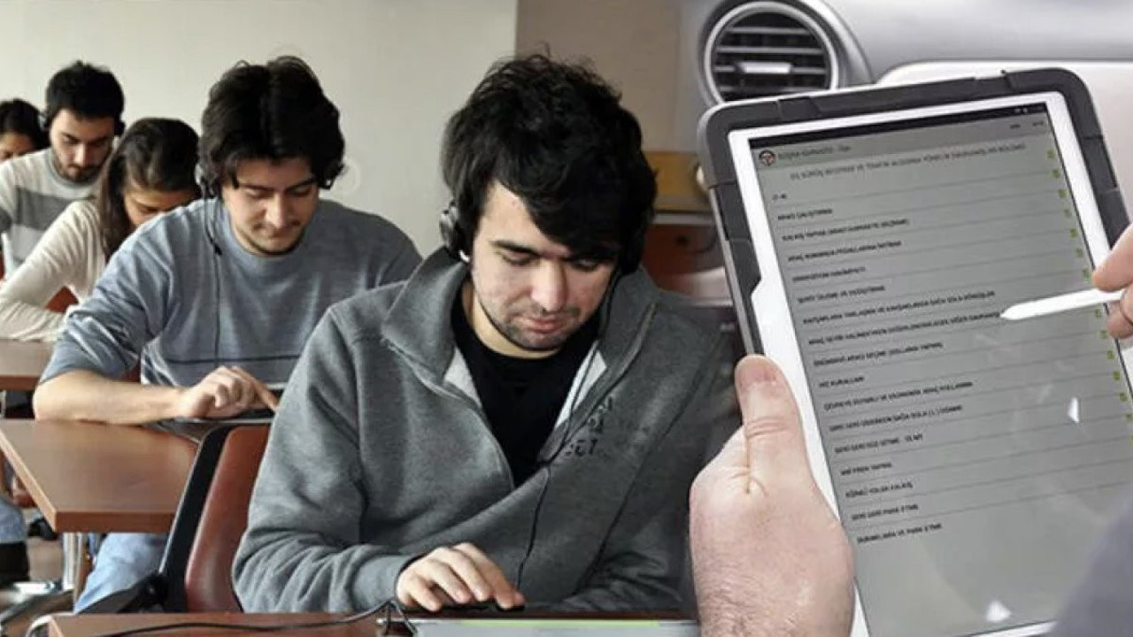 Ehliyet sınavına girenlere kopya düzeneği hazırlayan kişi tutuklandı