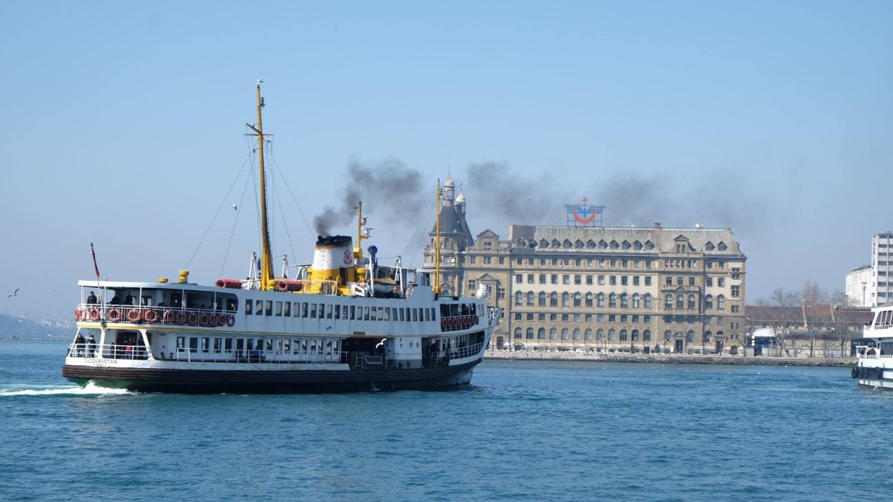 İstanbul'da bazı vapur seferleri iptal edildi (20 Ağustos 2023)