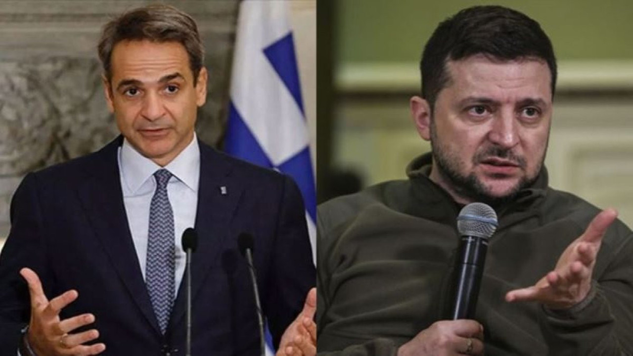 Zelenskiy Ukrayna'ya Yunan desteğini açıkladı