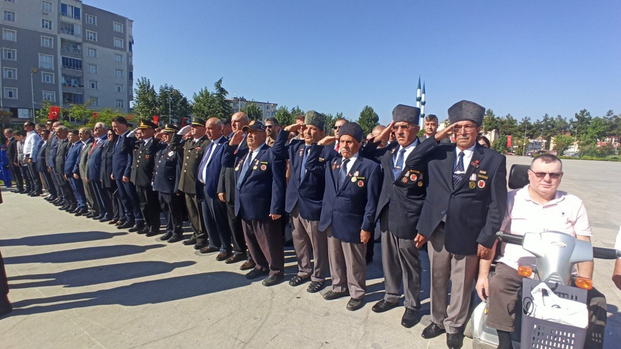 Bafra'da 30 Ağustos kutlaması