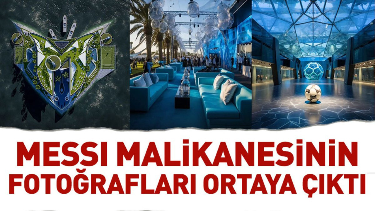 Messi malikanesinin fotoğrafları ortaya çıktı. Böyle tasarım görülmedi