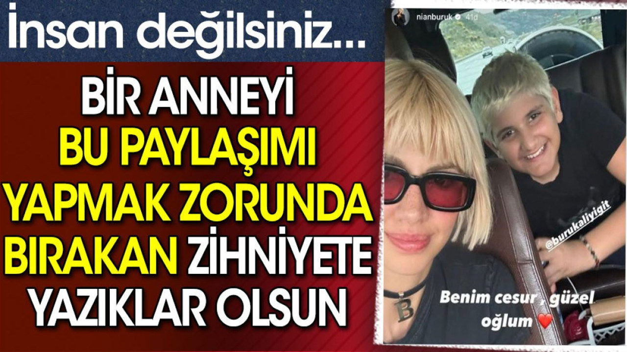 Bir anneyi bu paylaşımı yapmak zorunda bırakanlar yazıklar olsun