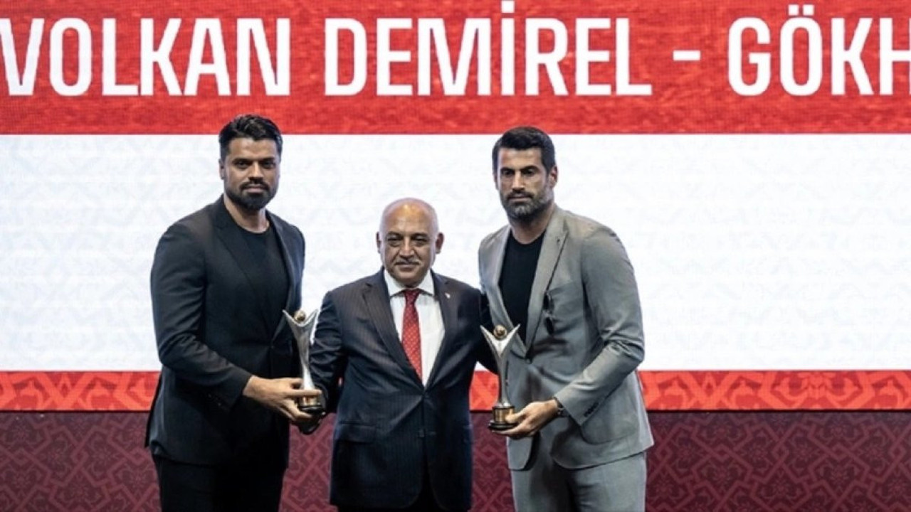 Volkan Demirel ve Gökhan Zan’a TFF’den ödül