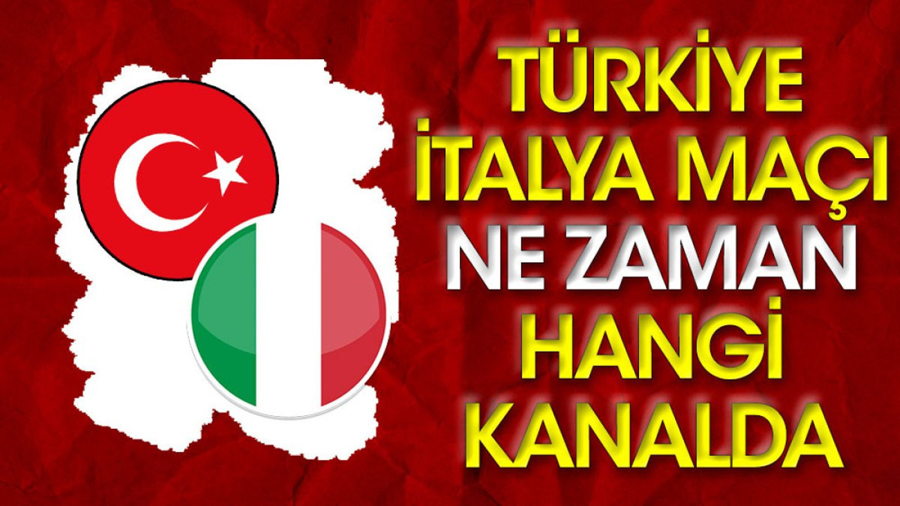 Milli takımın İtalya ile oynayacağı maçın kanalı belli oldu (31 Ağustos 2023)