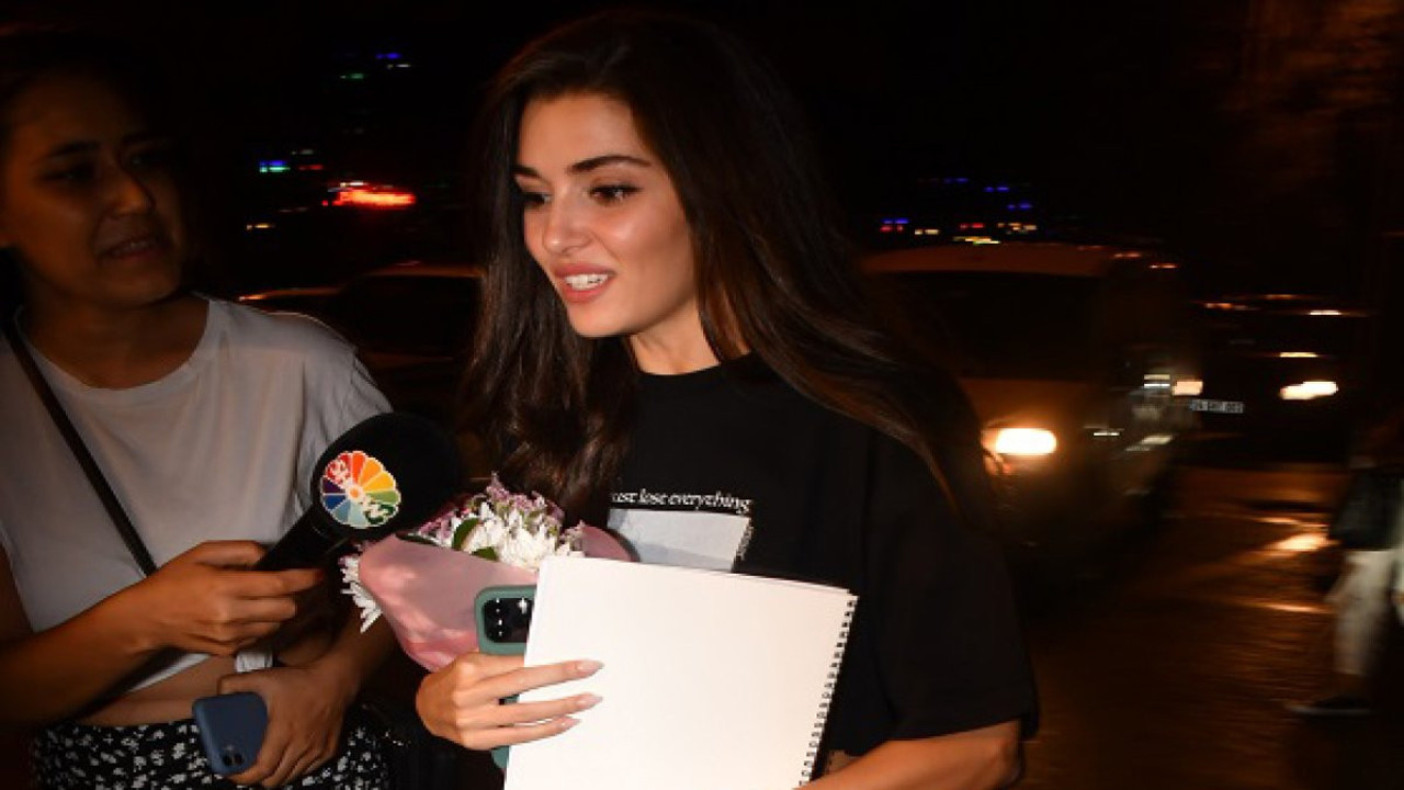 Hande Erçel’i kızdıran soru! Duyunca suratı asıldı