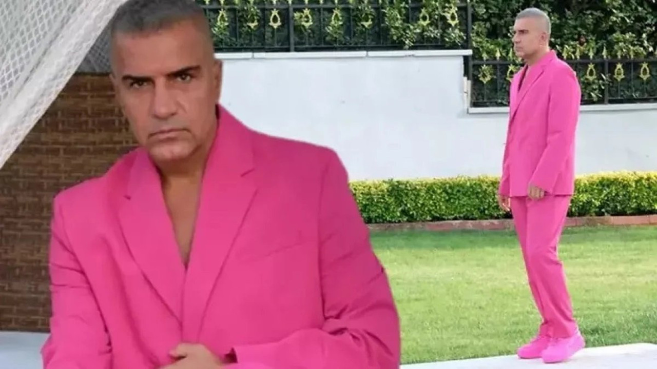 Pembelere bürünen Berdan Mardini gelen tepkilere cevap verdi: Doğuluyuz diye şalvarla mı dolaşalım