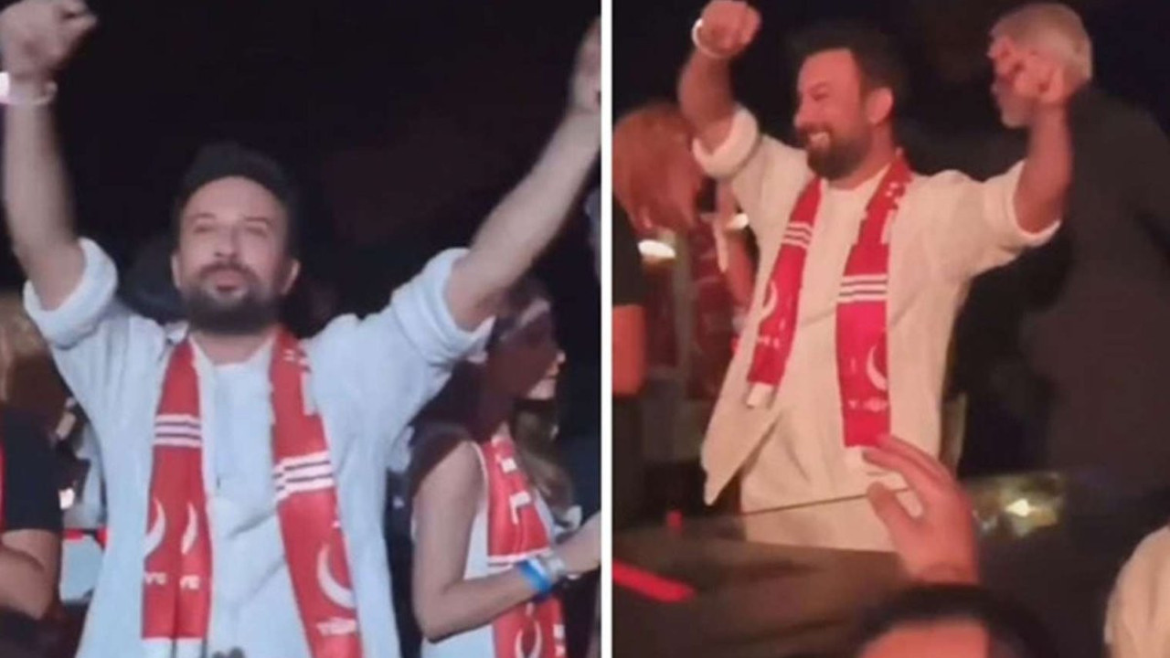 Tarkan şampiyonluğu ‘Erik Dalı' oynayarak kutladı. Filenin Sultanları'nı yalnız bırakmadı