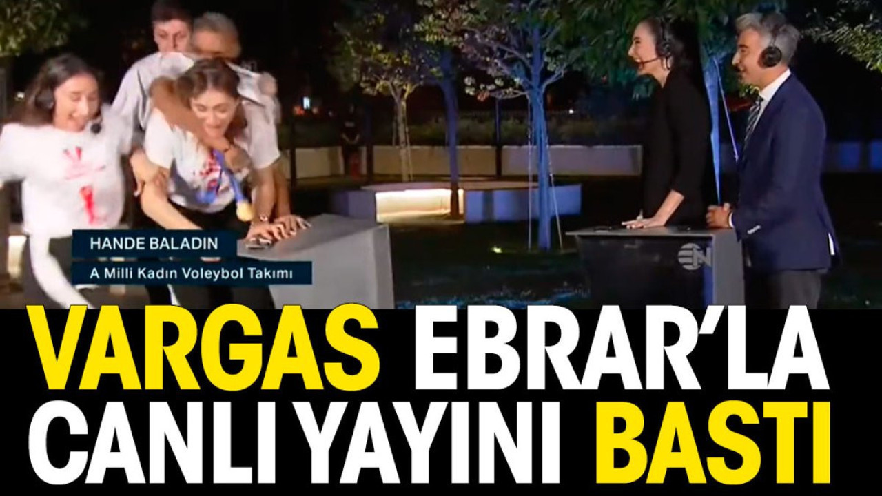 Melissa Vargas Ebrar'la canlı yayını bastı. Yürekler ağza geldi