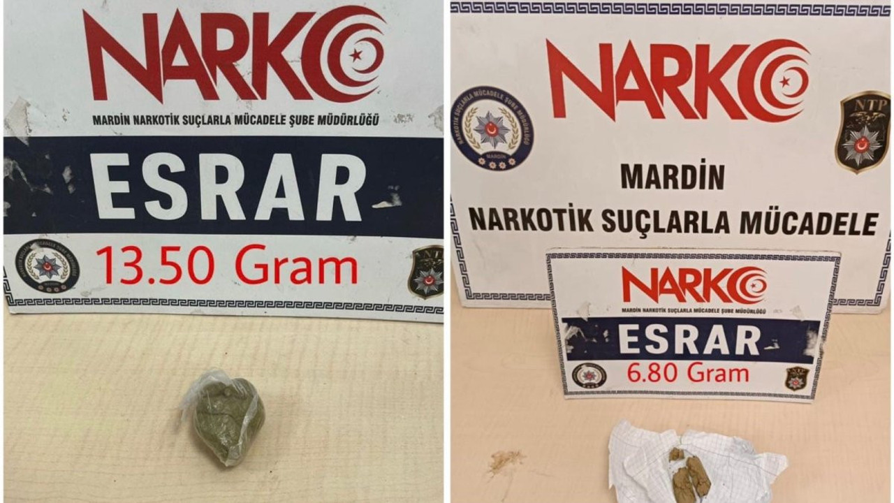 Mardin'de uyuşturucu operasyonu (05 Eylül 2023)