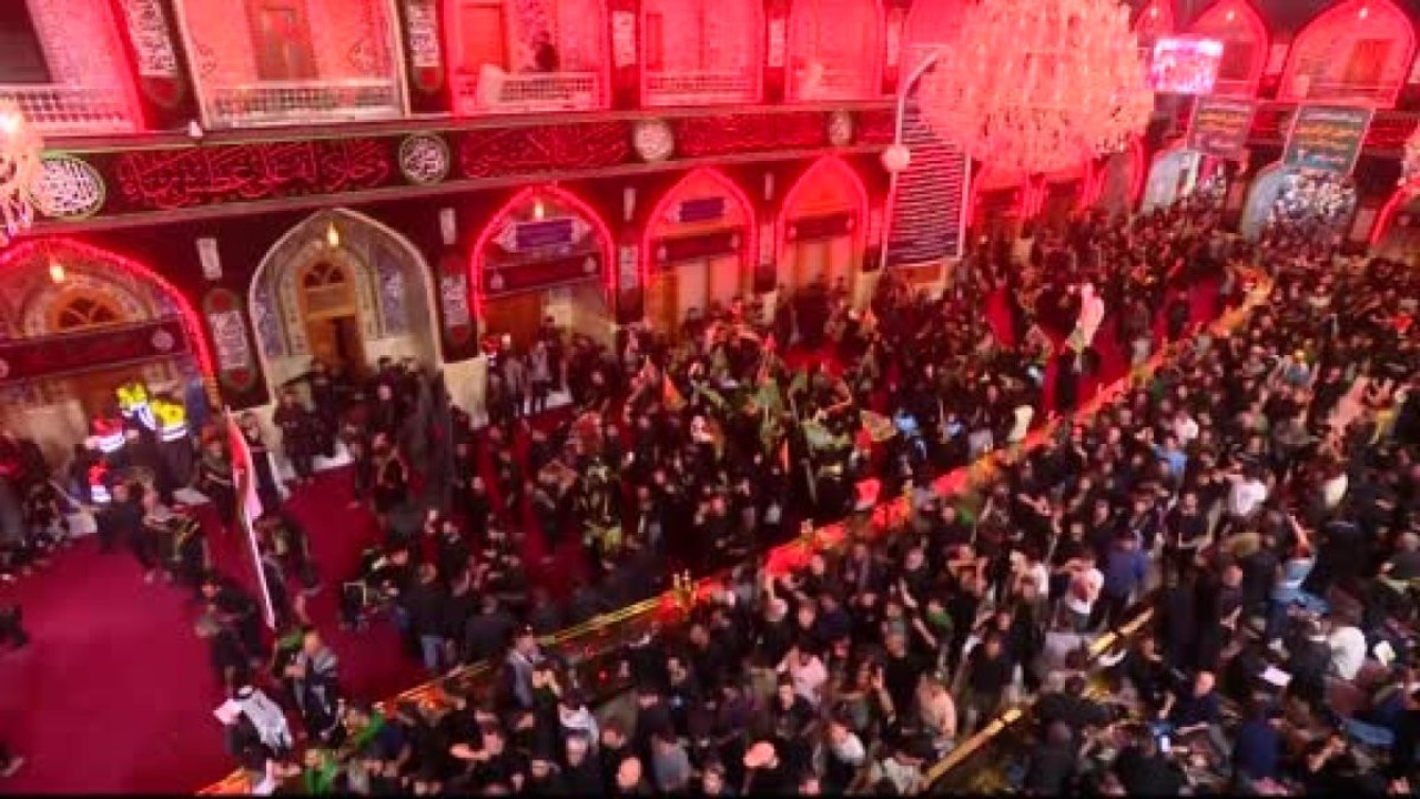 Erbain Günü’nde binlerce kişi Kerbela’da buluştu