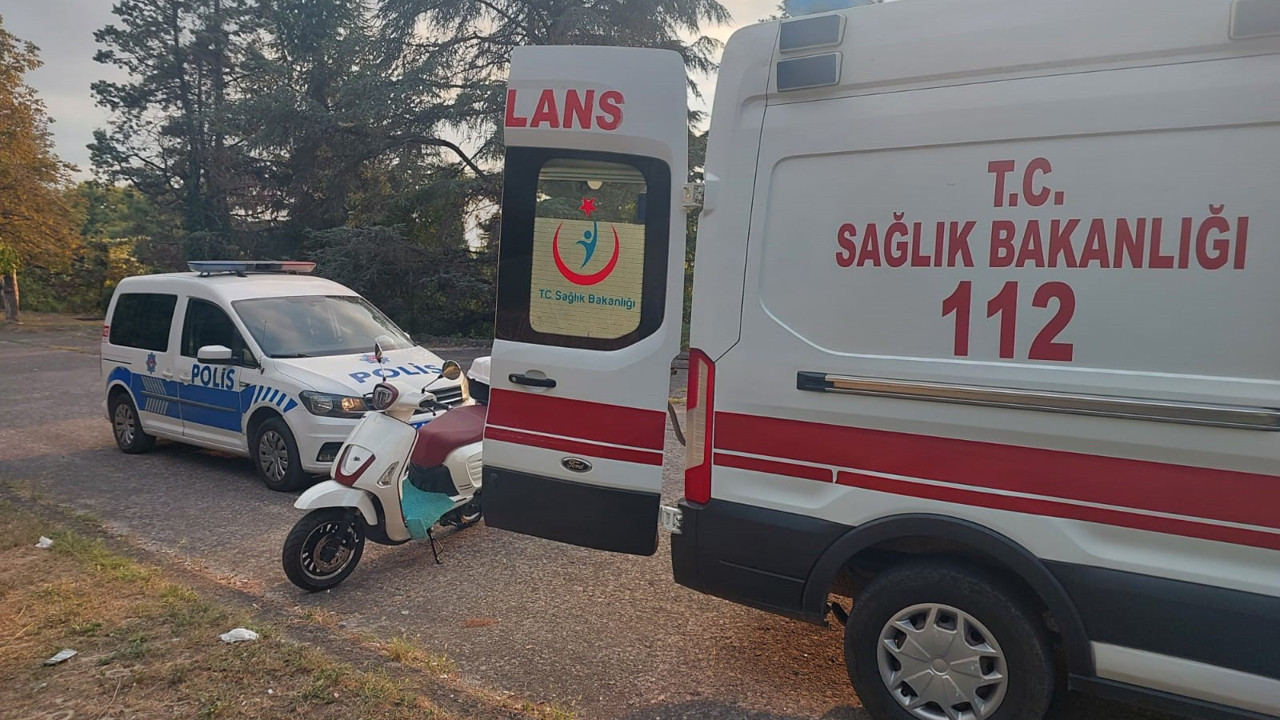 Direksiyon hakimiyetini kaybedip yamaçtan aşağıya uçtu