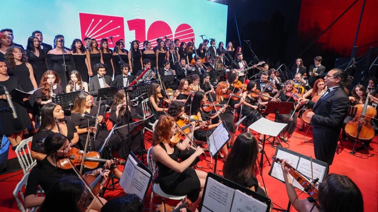 CHP’nin 100. Yıl Marşı ilk kez seslendirildi