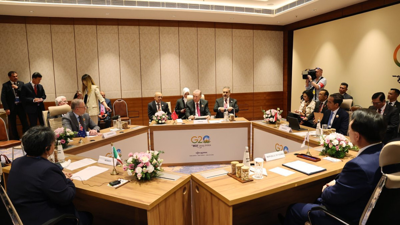 Erdoğan, MIKTA liderleriyle bir araya geldi