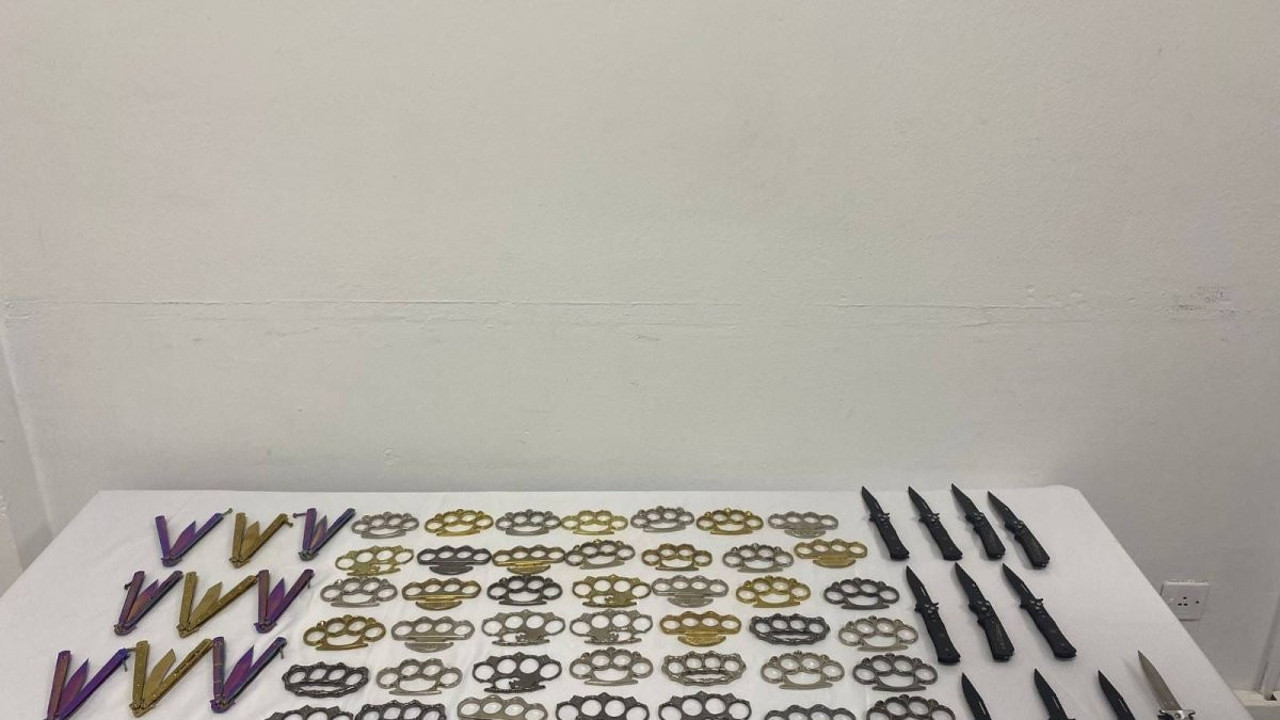 Jandarma devriyede rastladı: Araçtan her türlü kesici alet çıktı