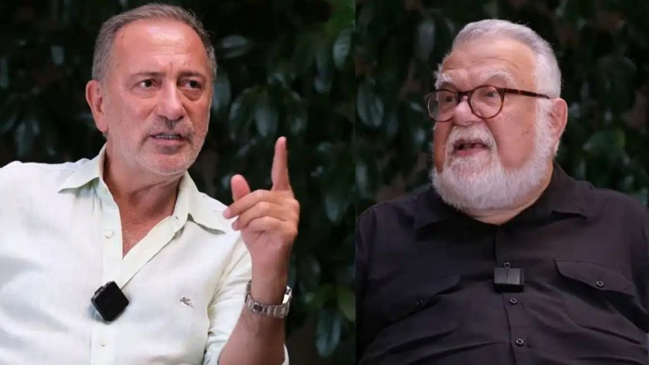 Fatih Altaylı Celal Şengör'e "beni ağlatan dostuma teşekkürler" sözleriyle seslendi
