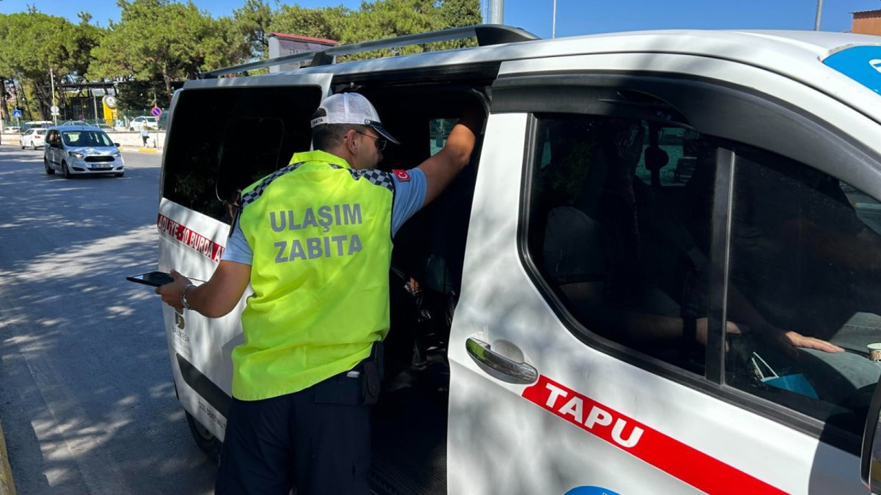 Balıkesir'de okul servisleri ve toplu taşıma araçlarına denetim