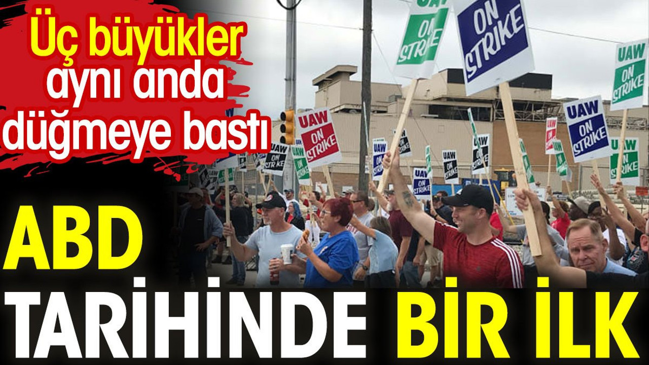 ABD tarihinde bir ilk. Üç büyükler aynı anda düğmeye bastı