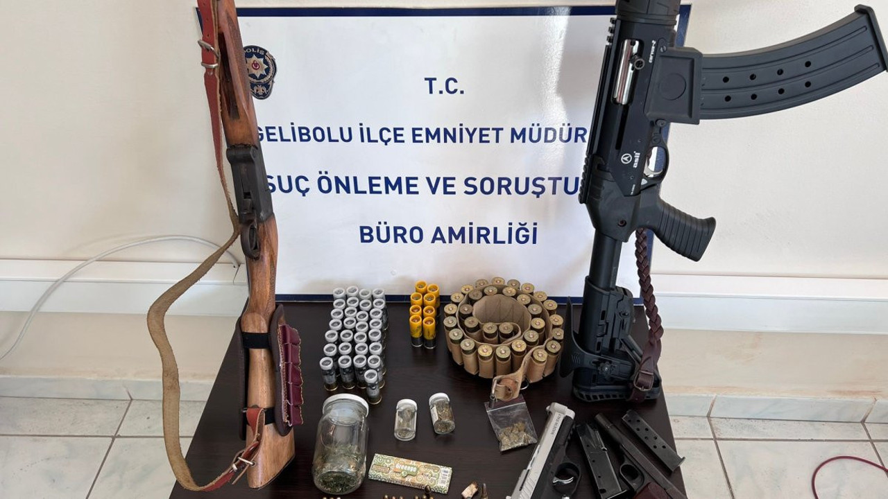 Çanakkale'de uyuşturucu operasyonu: 9 gözaltı