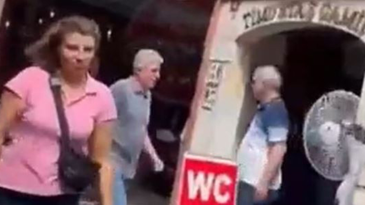 Filenin Sultanları kafirdir izlemek günahtır. Cami skandal konuşma. Anons son ses sokağa verildi