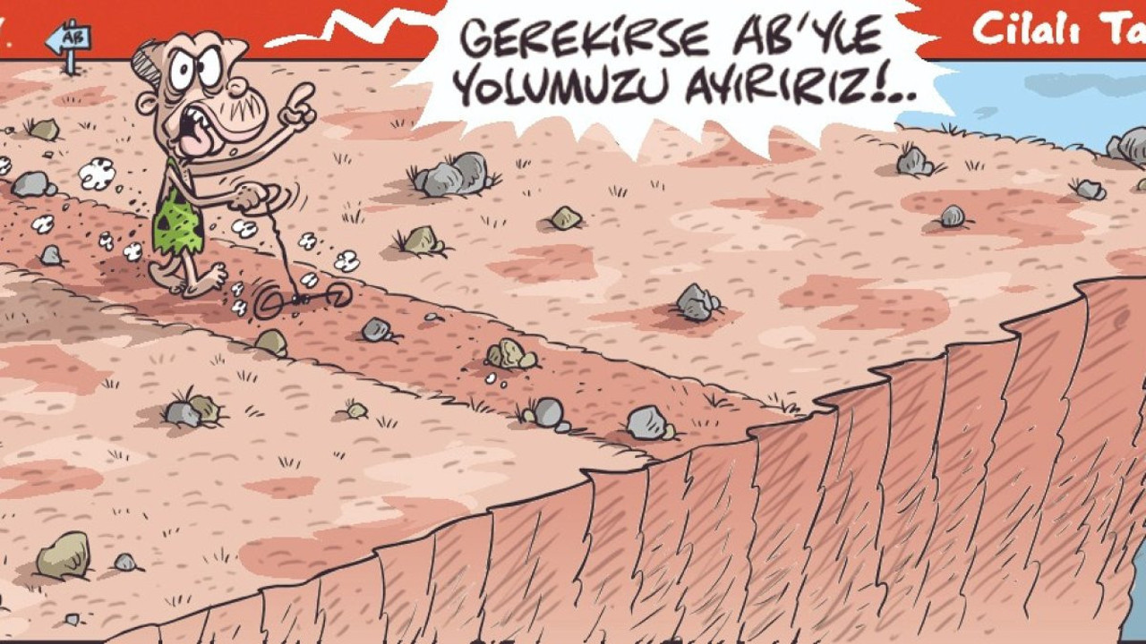 Et alamayan emeklilerin karnını doyuracağı karikatür. Bir kahkaha bir pirzola. Emre Ulaş çizdi