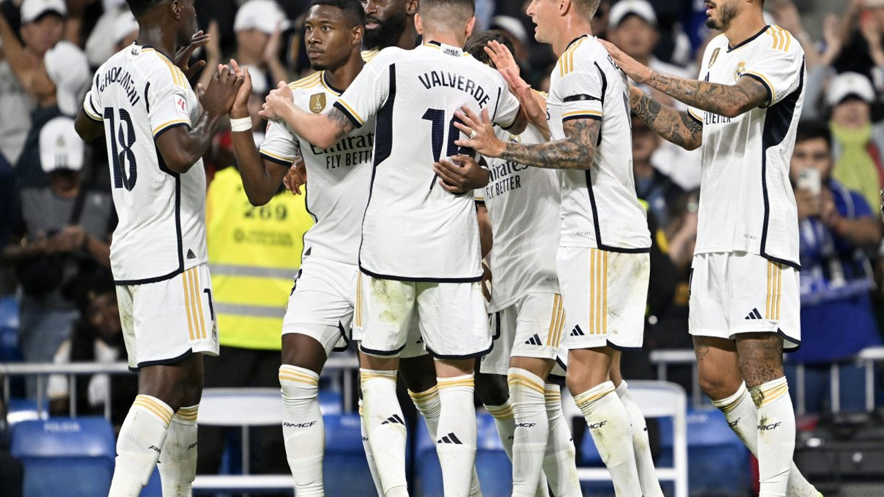 Real Madrid 5'te 5 yaptı
