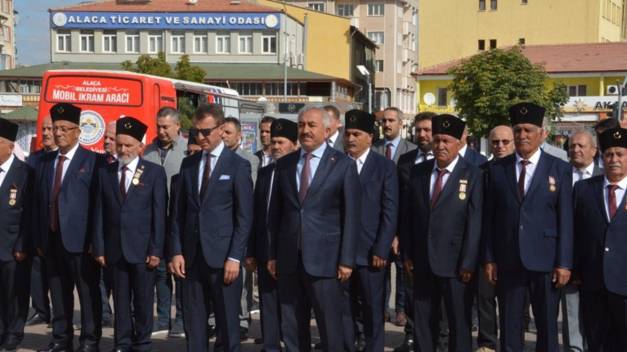 Alaca'da Gaziler Günü kutlandı