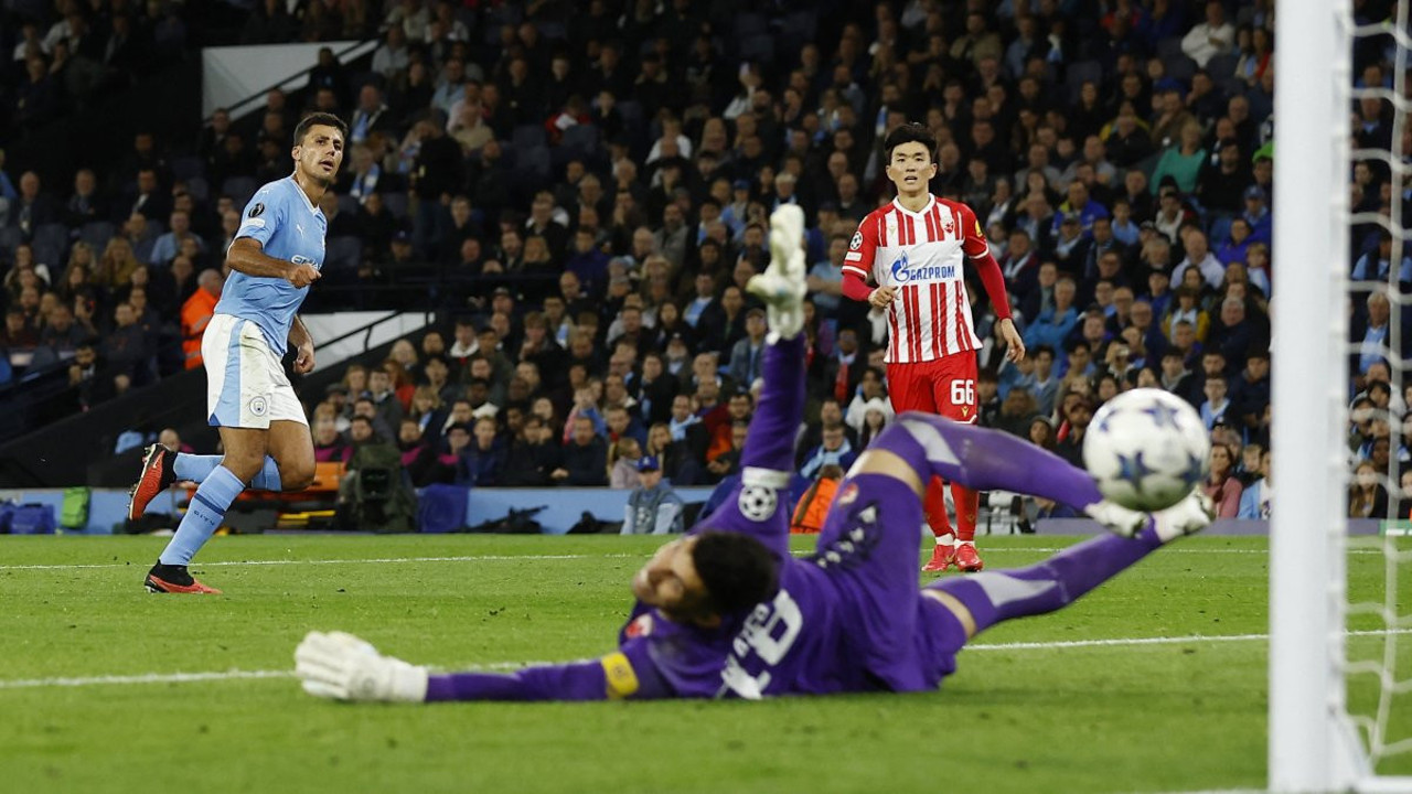 Manchester City golleri ikinci yarıda sıraladı