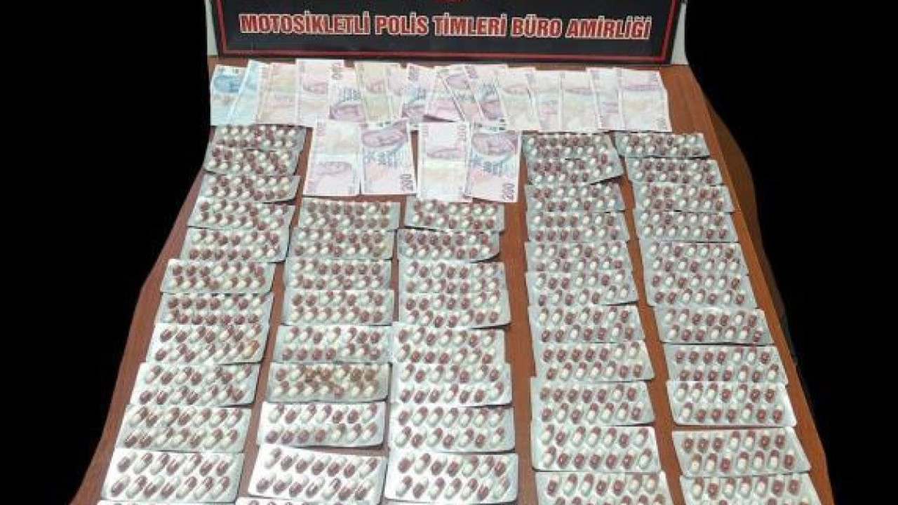 Keşan'da 994 adet sentetik ecza ele geçirildi