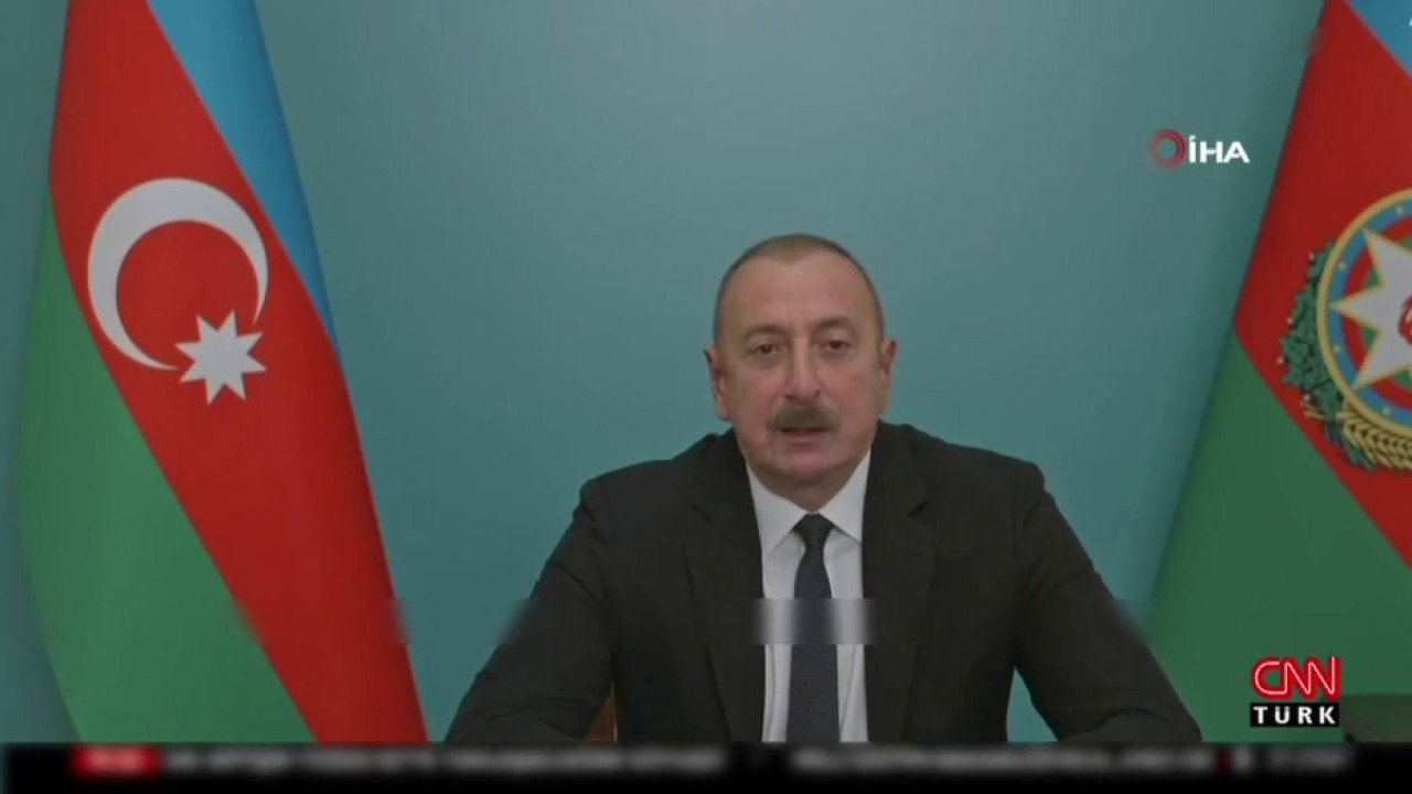 Azerbaycan Cumhurbaşkanı İlham Aliyev ‘Ordumuz gerekli adımları atarak düşmanı cezalandırmıştır’