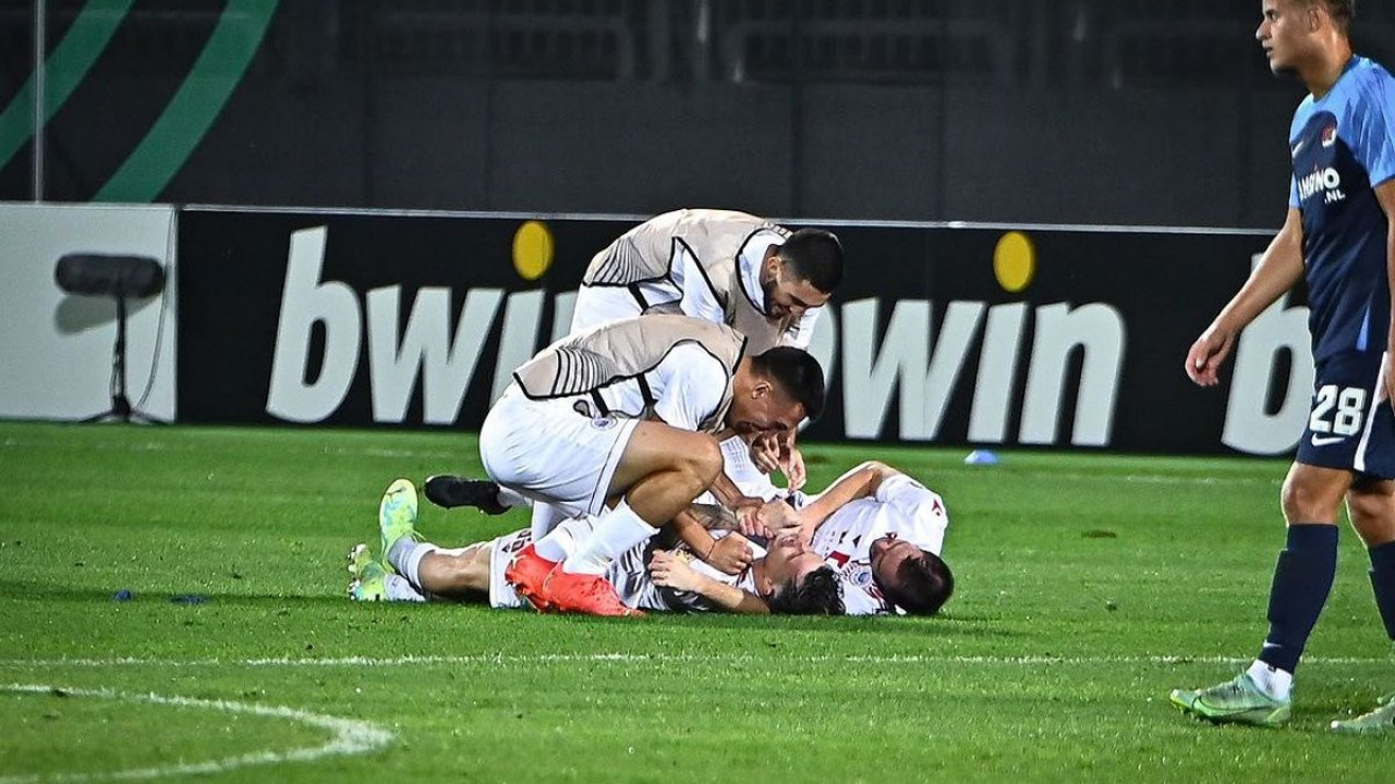 Konferans Ligi'nde tarihe geçen geri dönüş. İlk yarı 3 gol yiyen Zrinjski ikinci yarı 4 gol attı