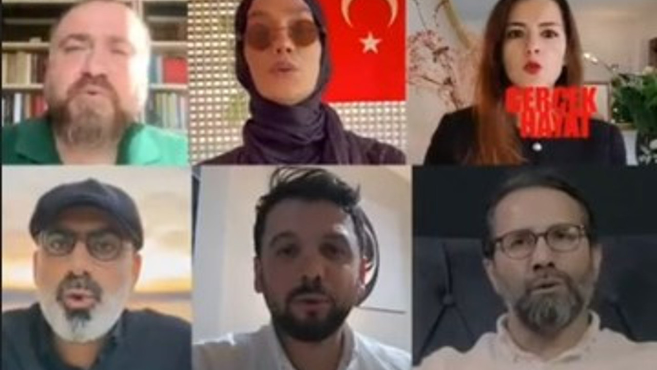 Kendilerine gazeteci diyen 16 kişi Arap Dünyası'na "Tek milletiz" diye mesaj verdi