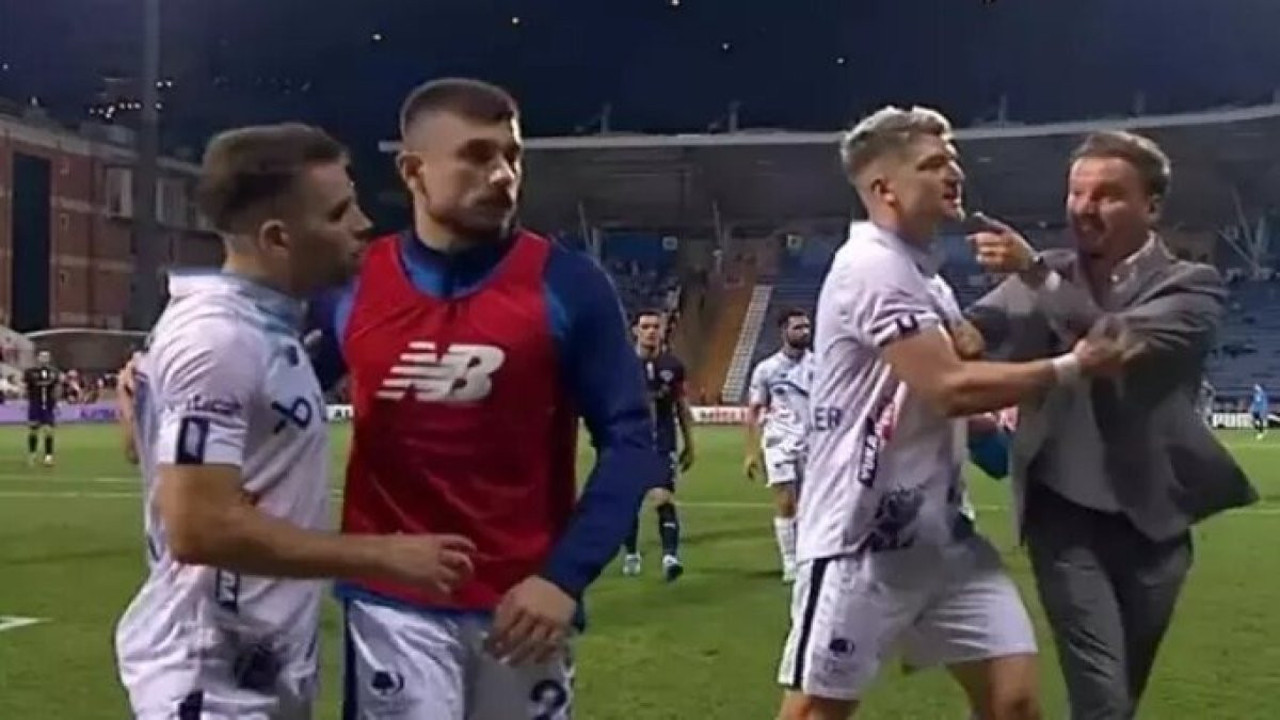 Recep Tayyip Erdoğan Stadı'nda olay çıktı