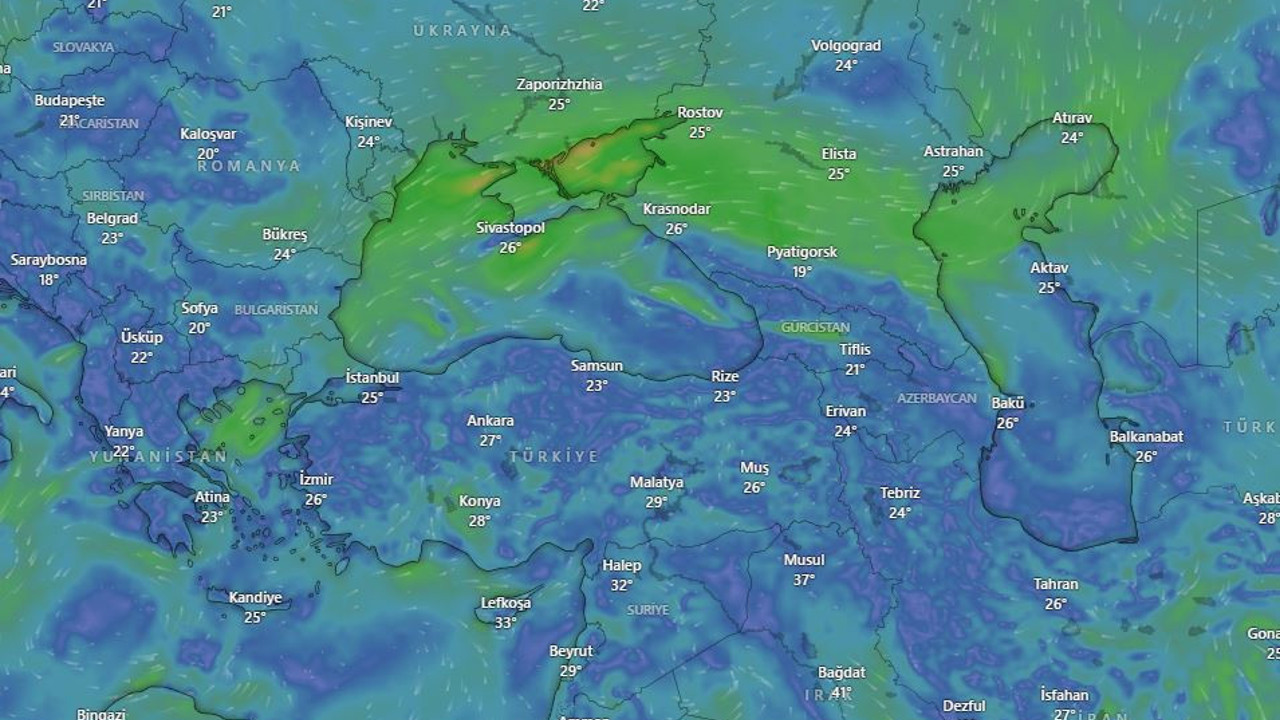 Önce Yunanistan’ı ardından Türkiye’yi vuracak. Afetin ayak sesleri duyuluyor. Uyduda görülüyor