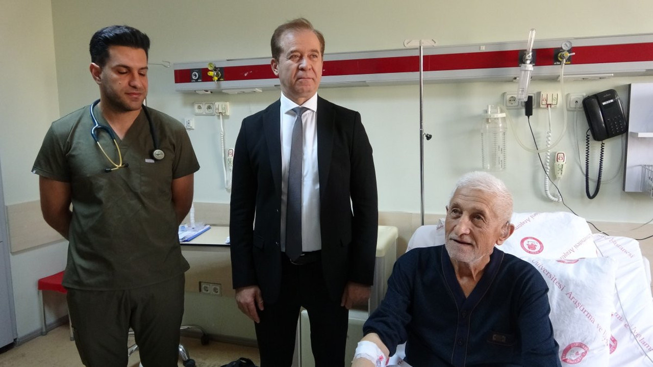 72 yaşındaki adama başarılı kalp ameliyatı