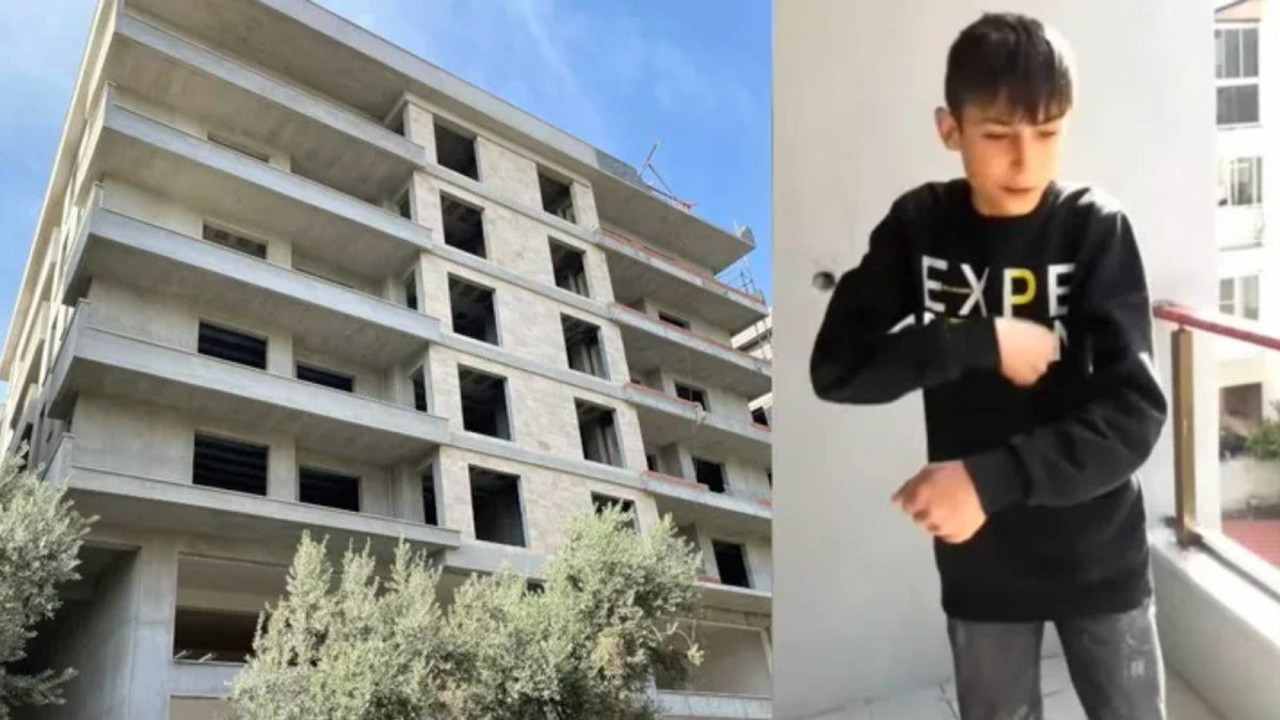 16 yaşındaki çocuk işçi, çalıştığı inşaatın 5. katından düşerek öldü. Okula haftada bir gün gidebiliyormuş