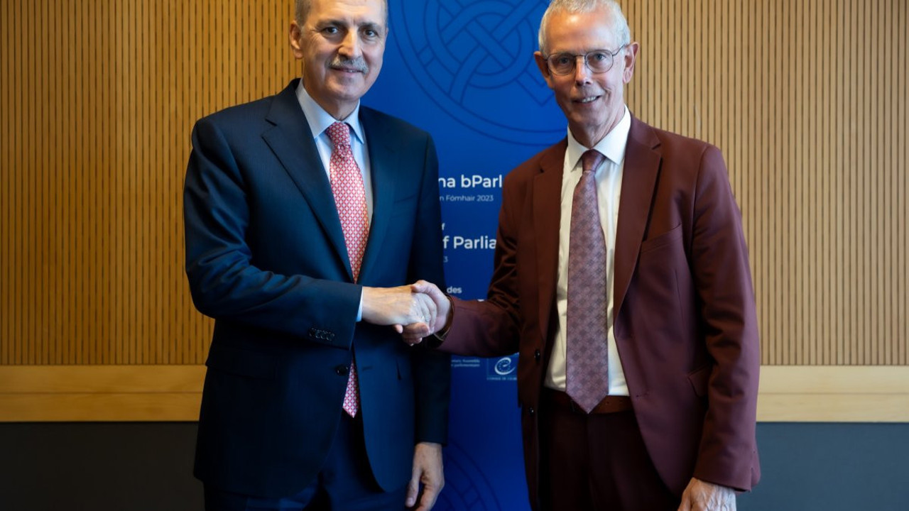 TBMM Başkanı Kurtulmuş, AKPM Başkanı Kox ile görüştü