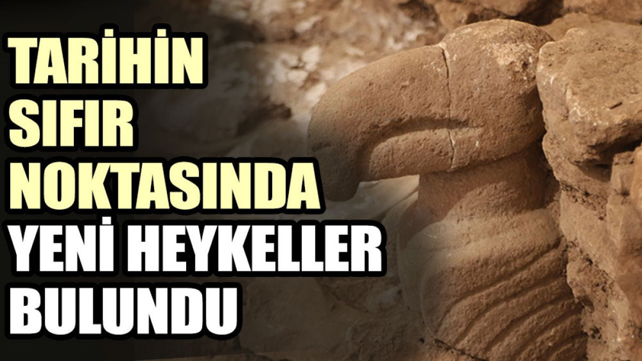 Tarihin sıfır noktasında yeni heykeller bulundu