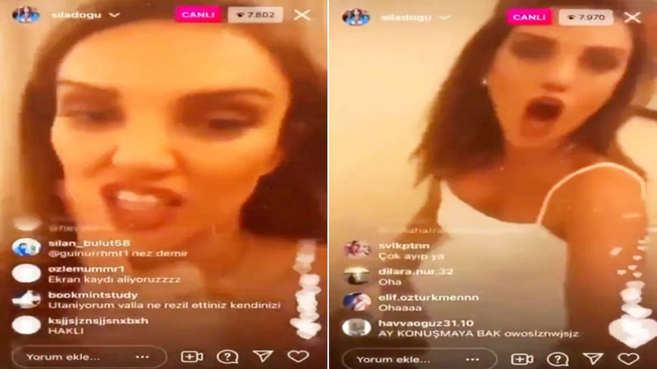Dilan Polat'ın kız kardeşinden canlı yayında kokain itirafı. Canlı yayın açarak hakaret ve küfürler etti