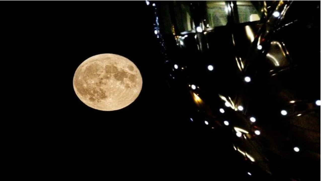 2023'ün son 'Süper Ay'ı gerçekleşti
