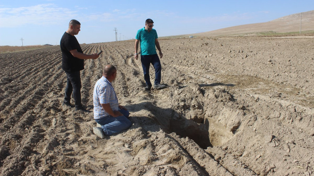 Tarlayı sürerken obruk oluştuğunu zannetti, kuyu çıktı (30 Eylül 2023)