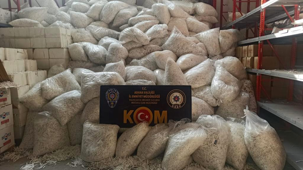 30 milyon kaçak makaron ele geçirildi