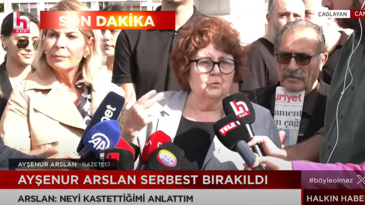 Serbest bırakılan Ayşenur Arslan ilk kez konuştu. İfadesi ortaya çıktı